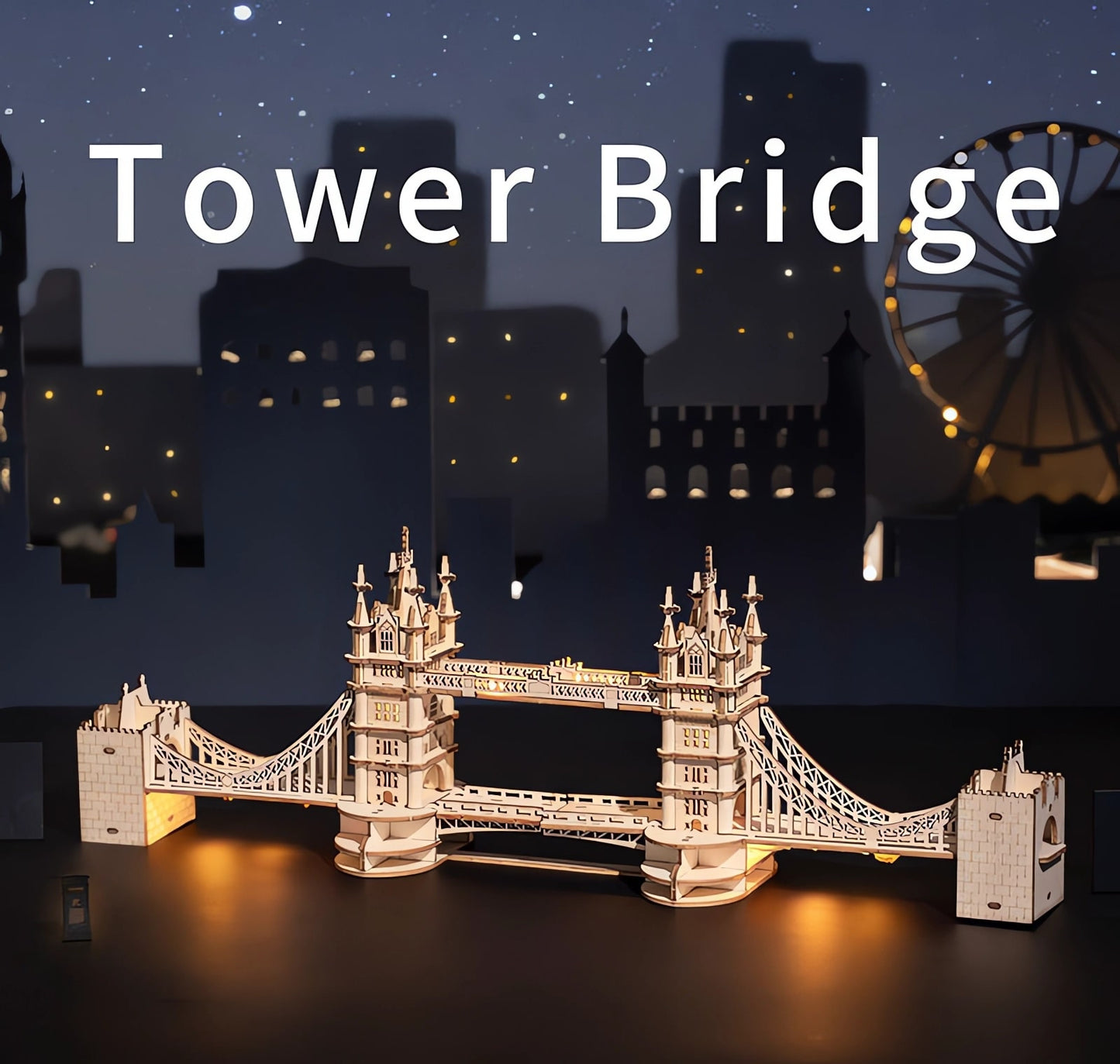 3D Tower Bridge Model Kit