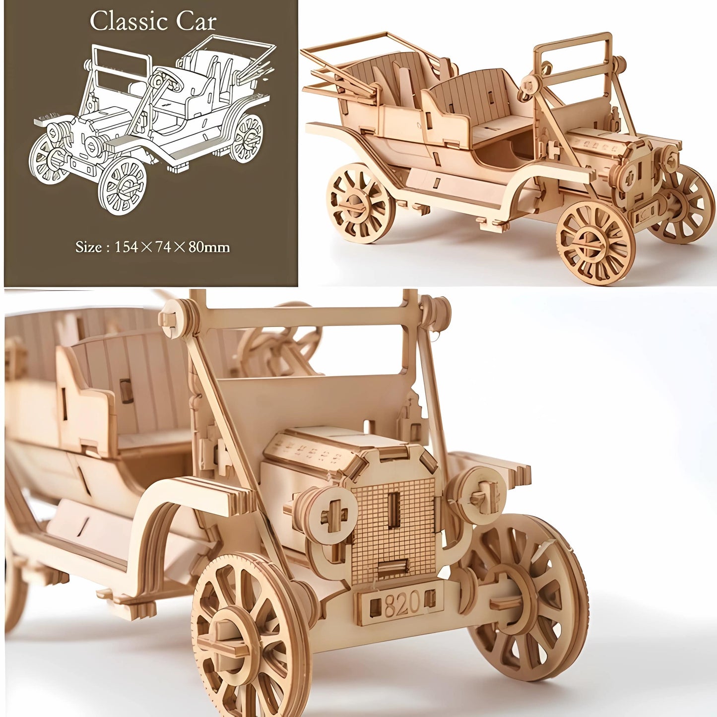 3D Small Model Kits - Vehicles