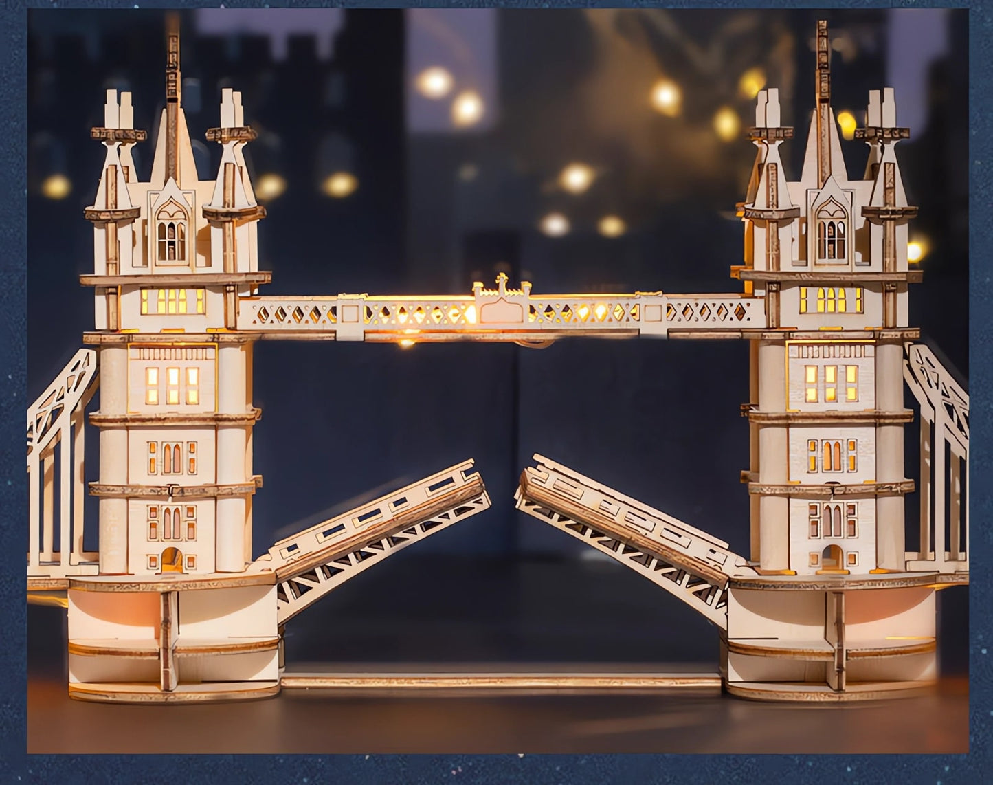 3D Tower Bridge Model Kit