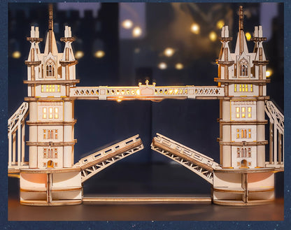 3D Tower Bridge Model Kit