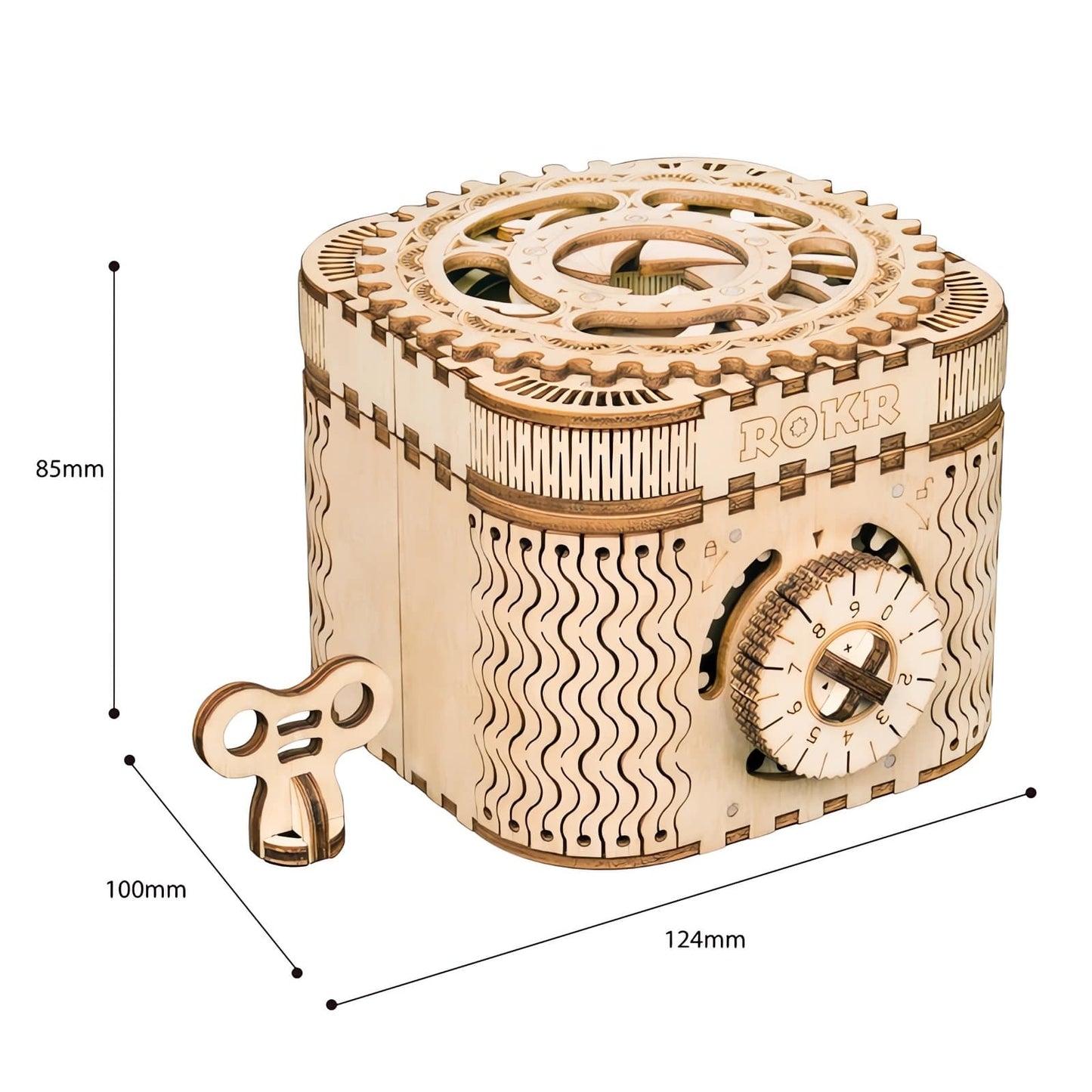 3D Treasure Box Model Kit