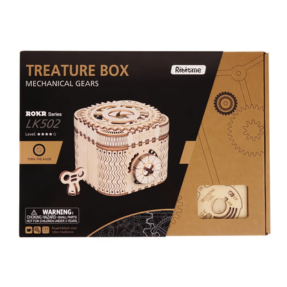 3D Treasure Box Model Kit