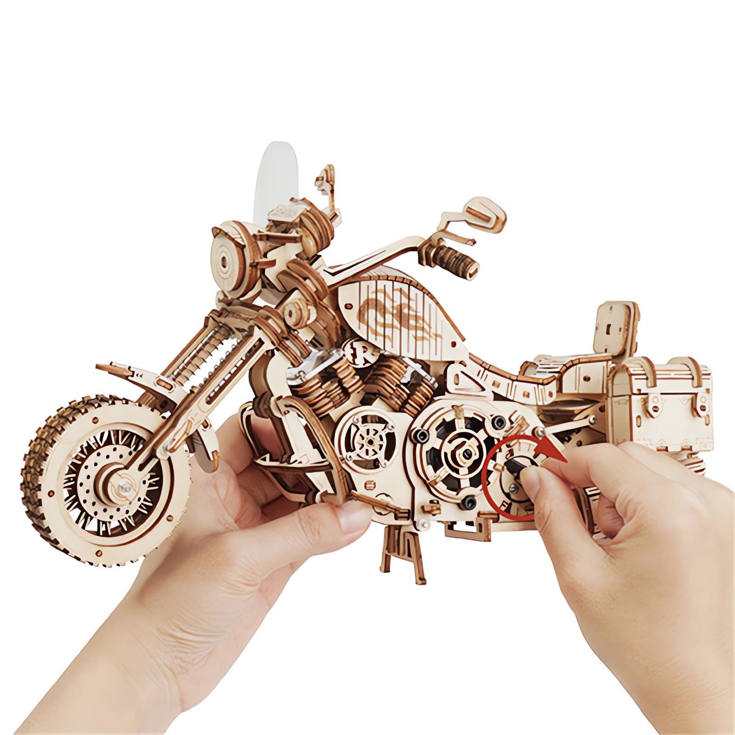 3D Cruiser Motorcycle Model Kit