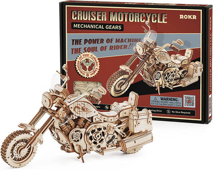 3D Cruiser Motorcycle Model Kit