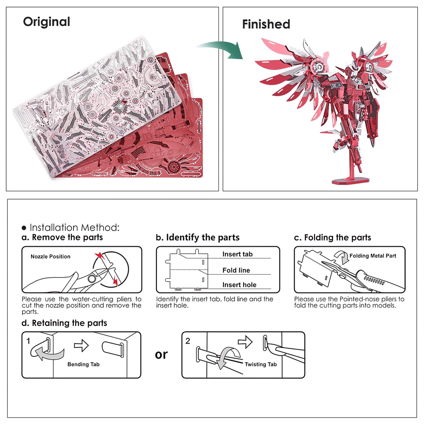 3D Metal Model Kits