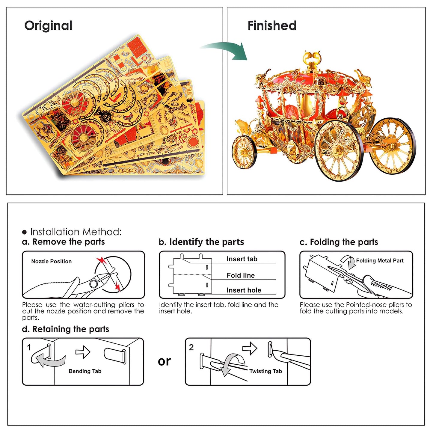 3D Metal Model Kits