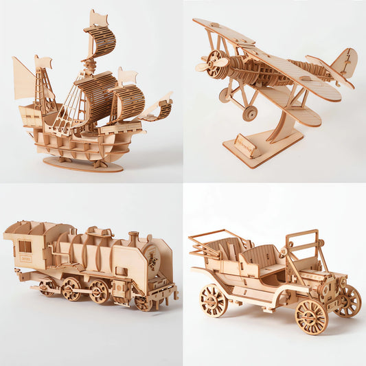 3D Small Model Kits - Vehicles